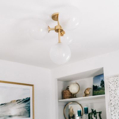 Ashleigh Semi-Flushmount