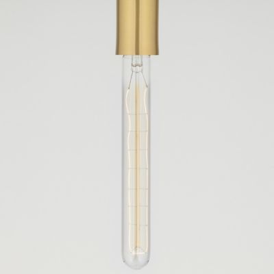 Cecily 2-Light Large Wall Sconce - Aged Brass Finish - Clear Glass