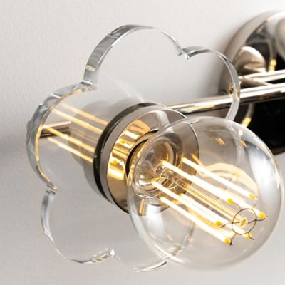 Shown in Polished Nickel finish, Detail shot