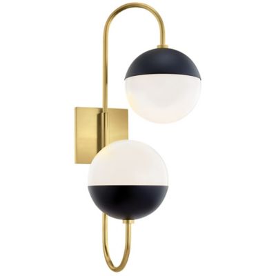 Renee 2-Light H344102B Wall Sconce