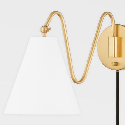 Onda Plug-in Wall Sconce