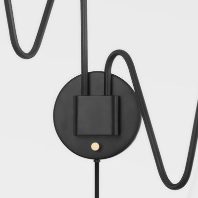 Onda 2-Light Plug-in Wall Sconce