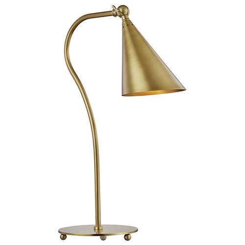 Lupe Table Lamp (Aged Brass) - OPEN BOX RETURN