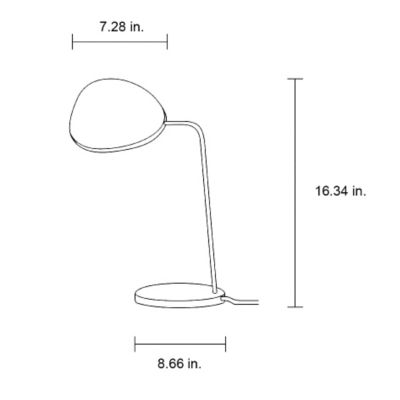 Leaf LED Table Lamp by Muuto at Lumens.com