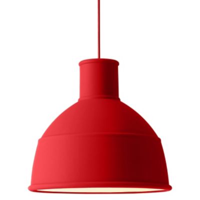 Red deals pendant light