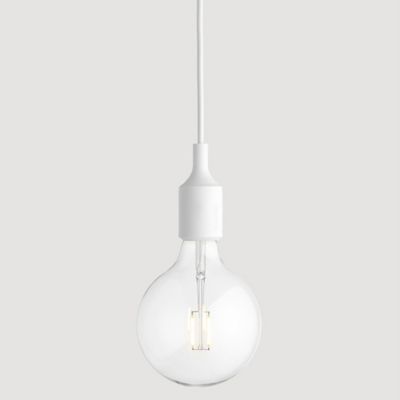 Muuto Lampada a sospensione E27 LED, bianca