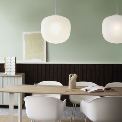 Shown in White finish, Medium size, in use