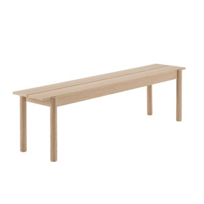 Linear Wood Bench