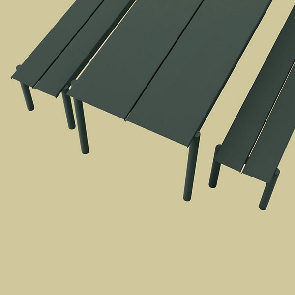 Linear Steel Bench