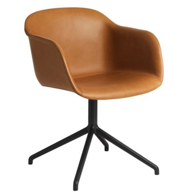 Fiber Armchair with Swivel Base