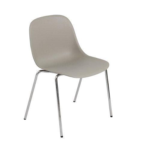 Fiber Side Chair with A Base