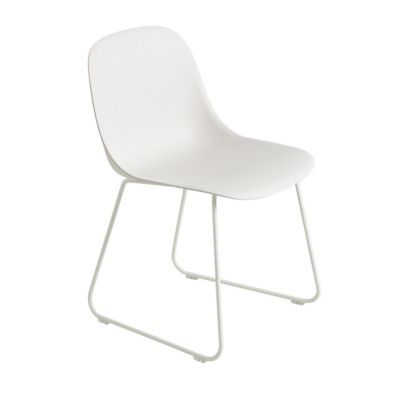 Fiber Side Chair with Sled Base