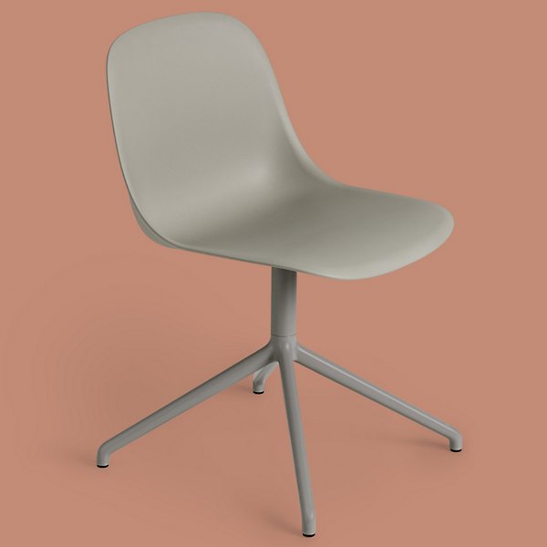 Fiber Side Chair with Swivel Base