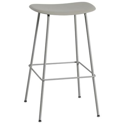 Fiber Stool with Tube Base