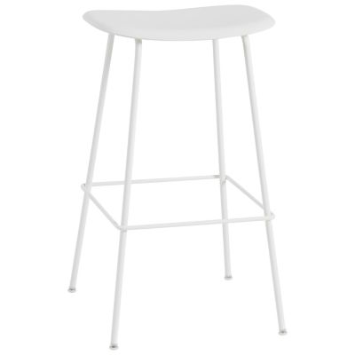 Fiber Stool with Tube Base
