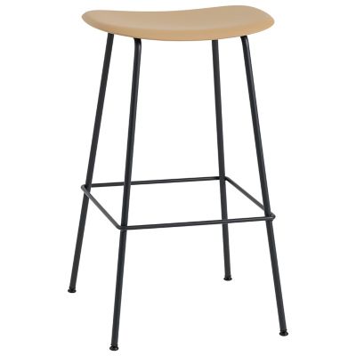 Fiber Stool with Tube Base