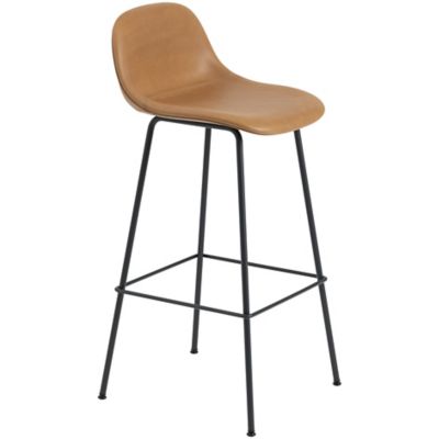 Fiber Stool Tube Base with Backrest