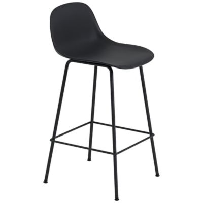 Fiber Stool Tube Base with Backrest