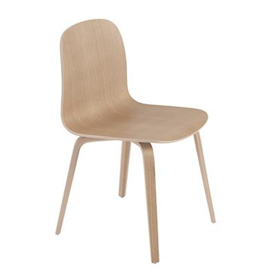 Visu Chair with Wood Base