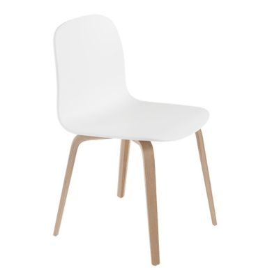 Visu Chair with Wood Base