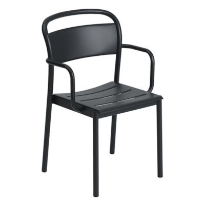 Linear Steel Outdoor Armchair