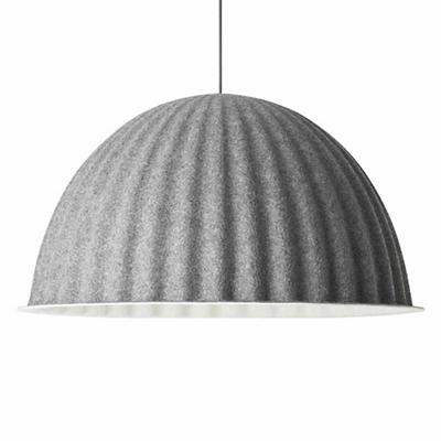 Under The Bell Pendant by Muuto (Grey/22 In)-OPEN BOX RETURN