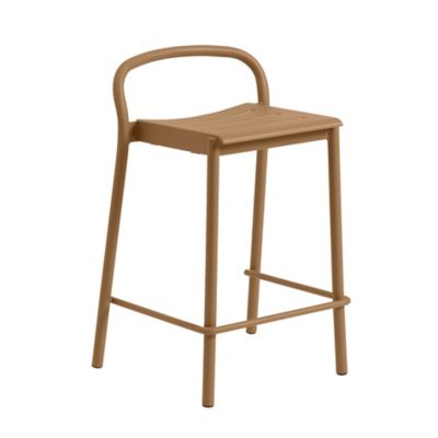 Linear Steel Outdoor Stool
