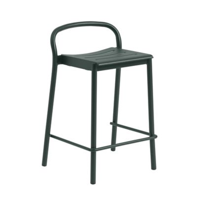 Linear Steel Outdoor Stool
