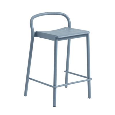 Linear Steel Outdoor Stool