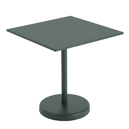 Linear Steel Outdoor Café Table