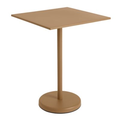 Linear Steel Outdoor Café Table