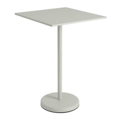 Linear Steel Outdoor Caf&eacute; Table