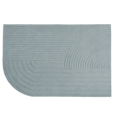 Relevo Rug (Sage Green|5 ft 6 in x 7 ft 9 in) - OPEN BOX