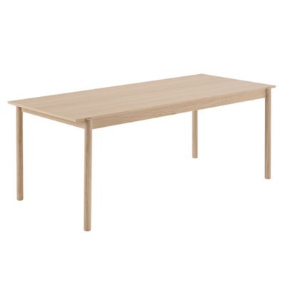 Linear Wood Table (79 Inch) - OPEN BOX