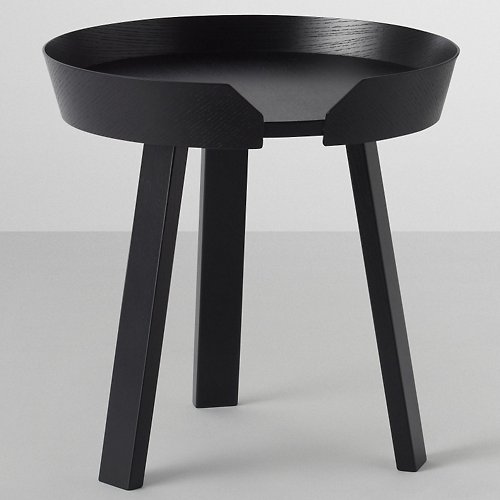 Around Side Table by Muuto (Black) - OPEN BOX RETURN