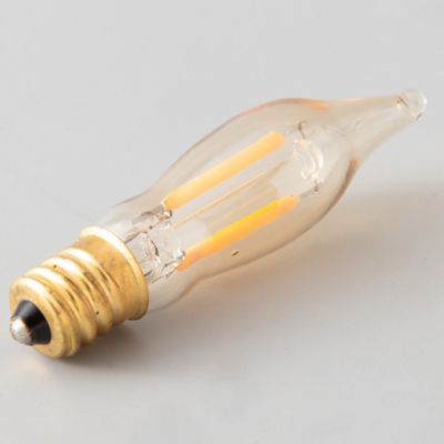 1W 120V C18 E12 2200K Amber LED Bulb