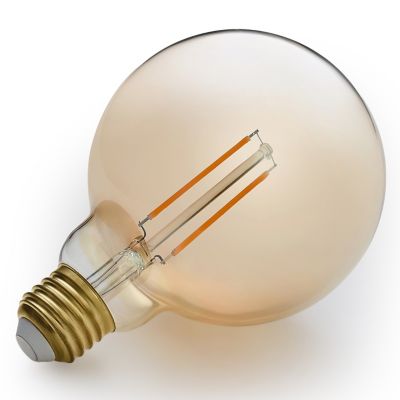 1.5W 120V G30 E26 2200K Amber LED Bulb