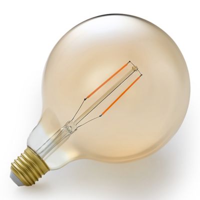 1.5W 120V G40 E26 2200K Amber LED Bulb
