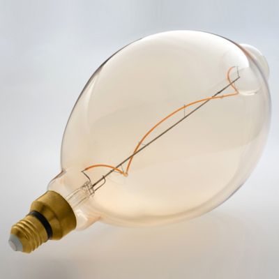 5W 120V BT180 E26 2200K Amber LED Bulb