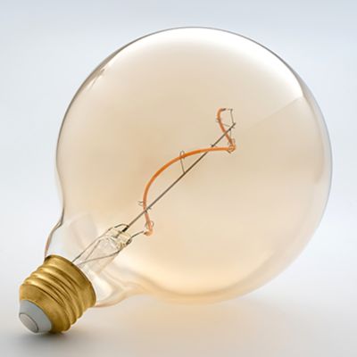 3.5W 120V G40 E26 2200K Amber LED Bulb
