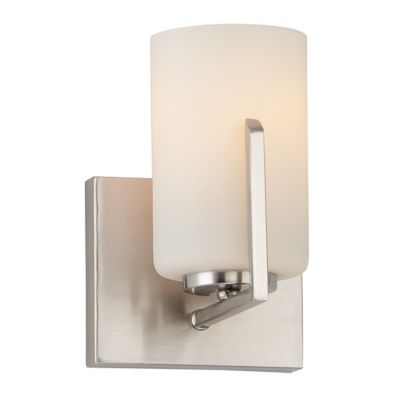 Mauro Bathroom Wall Sconce (Satin Nickel) - OPEN BOX RETURN