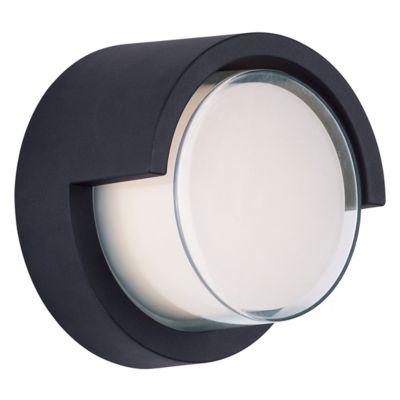 Eyebrow Round LED Outdoor Wall Sconce