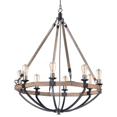 Lodge 8-Light Chandelier