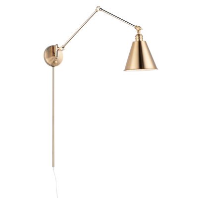 Library Swing Arm Wall Sconce by Maxim Lighting at