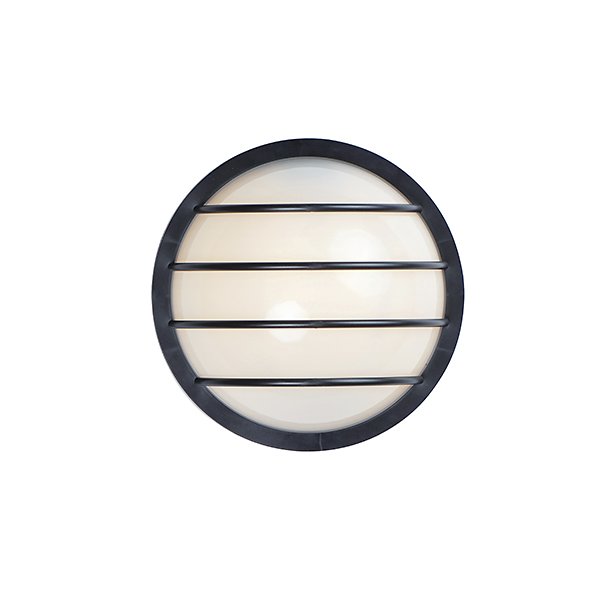 Bulwark Round Outdoor Wall Sconce