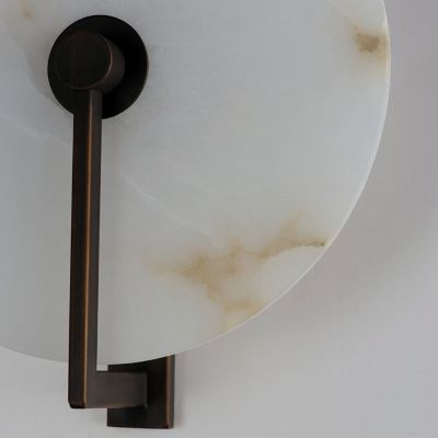 Shown in Dark Bronze finish, Detail view