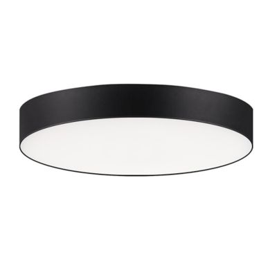 Trim Round Flushmount(Black/5 In/(ELV)/3000)-OPEN BOX RETURN