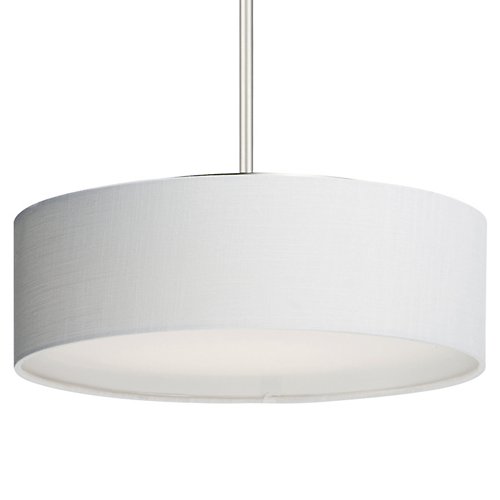 Prime LED Pendant (White with Nickel/Small)-OPEN BOX RETURN