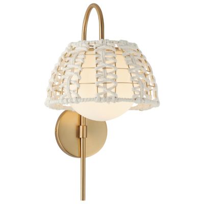 Macrame Wall Sconce