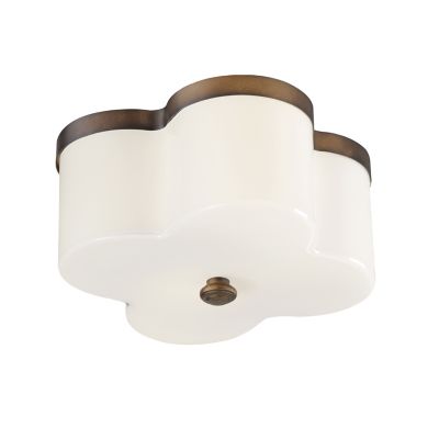 Clover Glass Flushmount